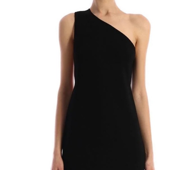 Pre-loved Bottega Venetta Black One shoulder dress Spring 2020 size 40 - Picture 2 of 9